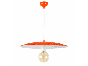 Metalen hanglamp "Soleil" - 39 x 39 cm - Oranje