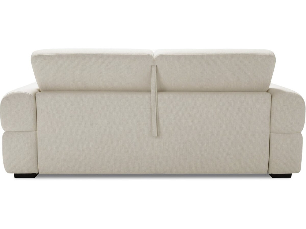 Express-slaapbank "Zoé" - Matras 18 cm - Slaapbreedte 140 cm - 3-zits - Beige