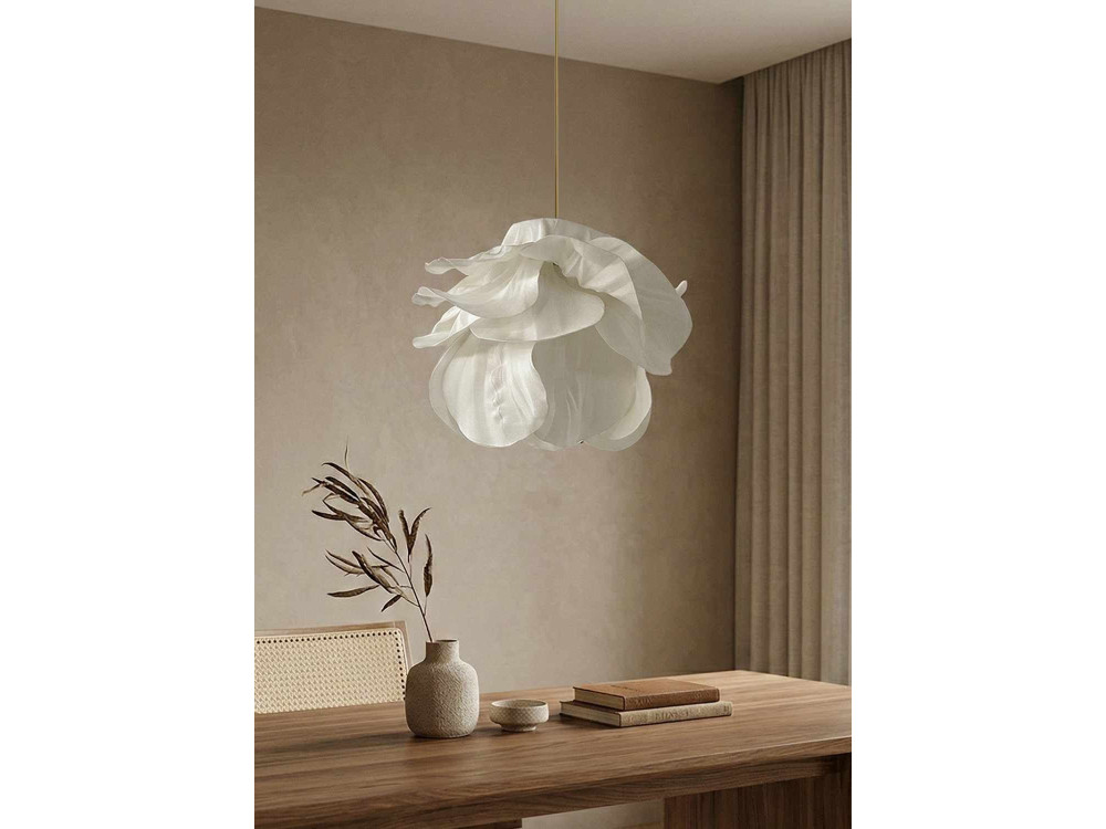 Hanglamp van kunststof "MOD0007" - 48 x 48 cm - Wit