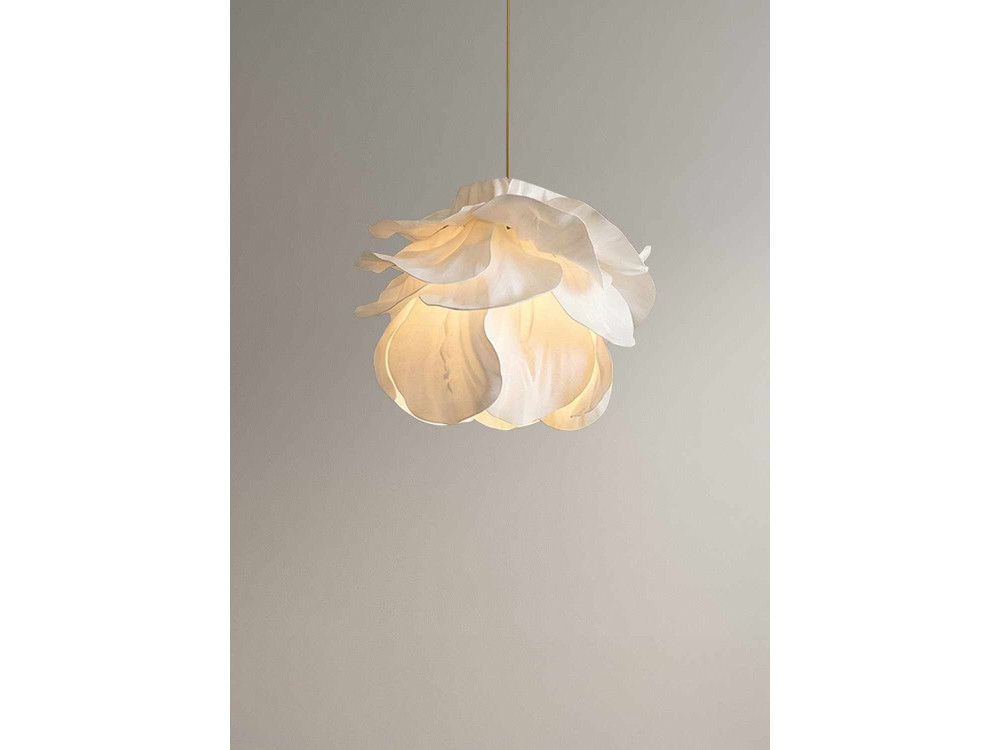 Hanglamp van kunststof "MOD0007" - 48 x 48 cm - Wit
