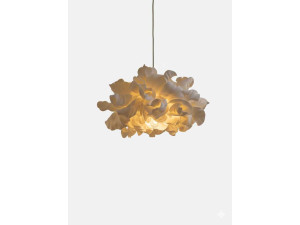 Hanglamp van kunststof "MOD0018" - 48 x 48 cm - Crème
