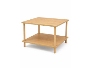 Houten salontafel "Peka-0049" - 60 x 42,5 x 60 cm - Saphir-eik