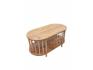 Houten salontafel "Peka-0111" - 90 x 43 x 45 cm - grenen