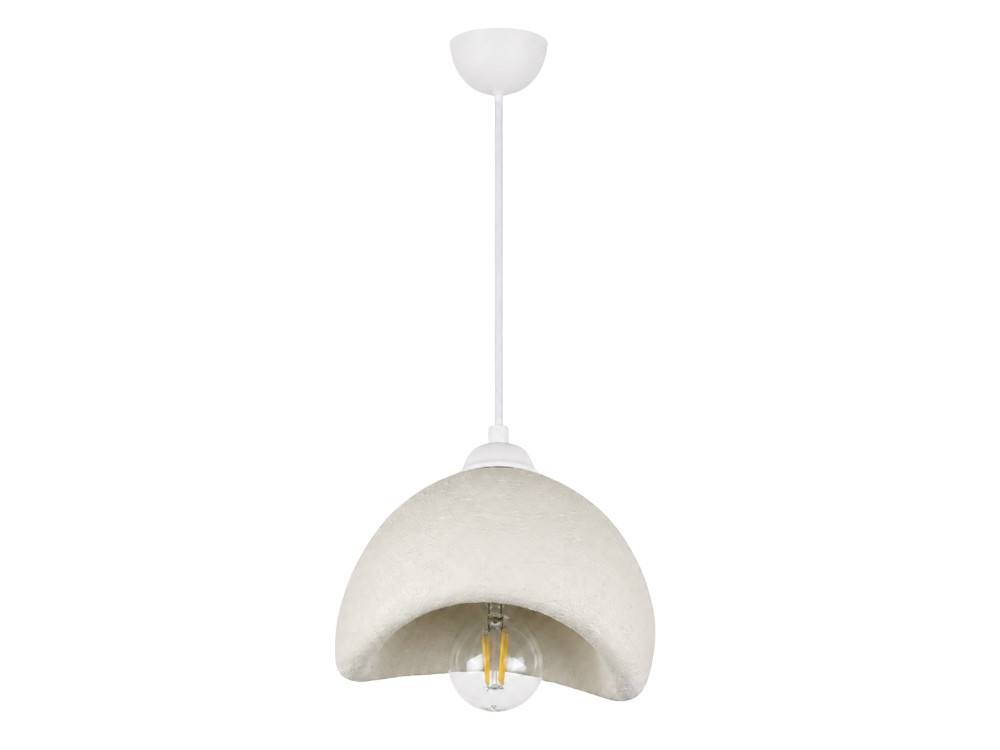 Metalen hanglamp "Vegas" - 21 x 20 cm - Wit
