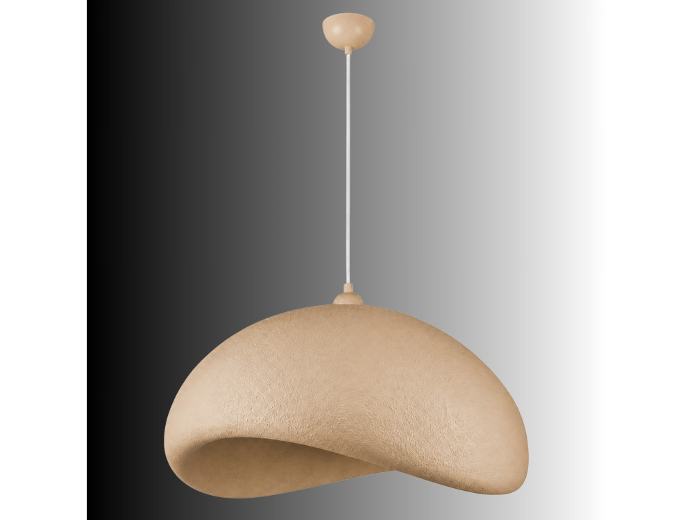 Metalen hanglamp "Vegas" - 64 x 51 cm - Beige