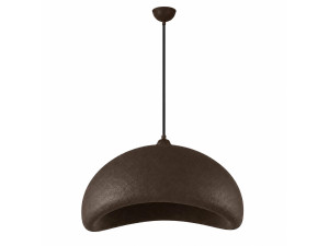 Metalen hanglamp "Vegas" - 64 x 51 cm - Bruin