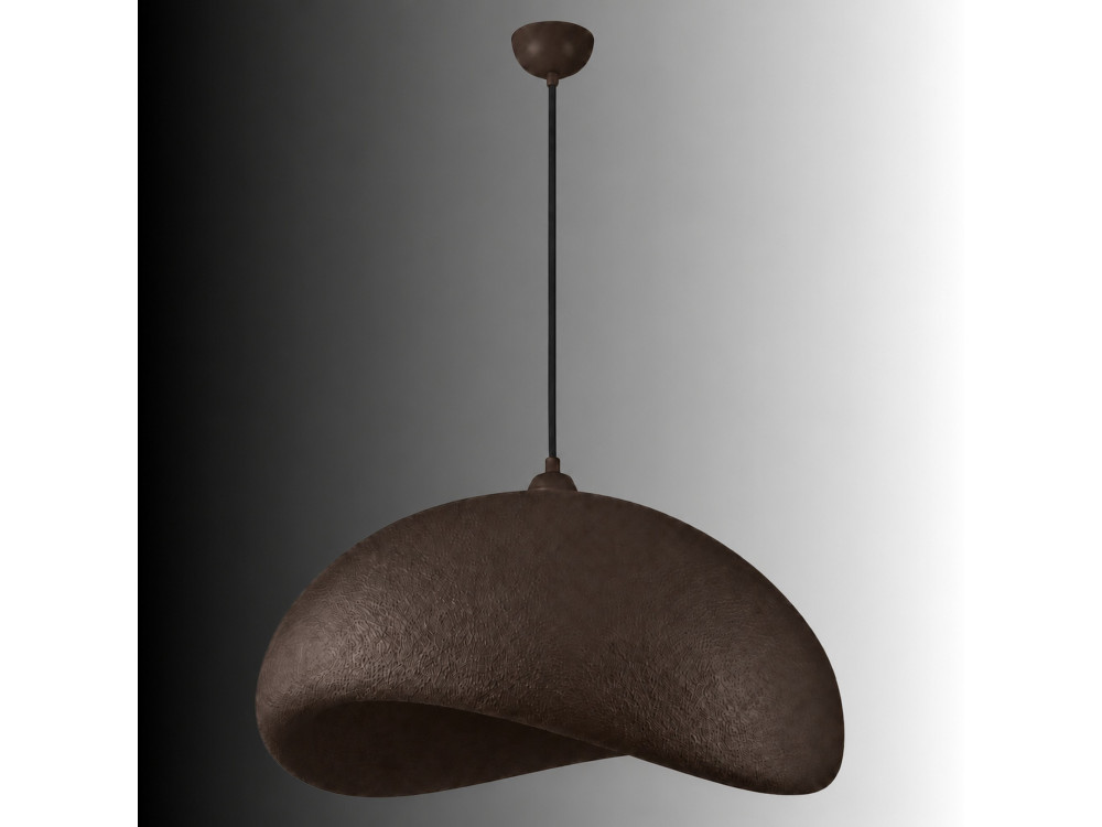 Metalen hanglamp "Vegas" - 64 x 51 cm - Bruin