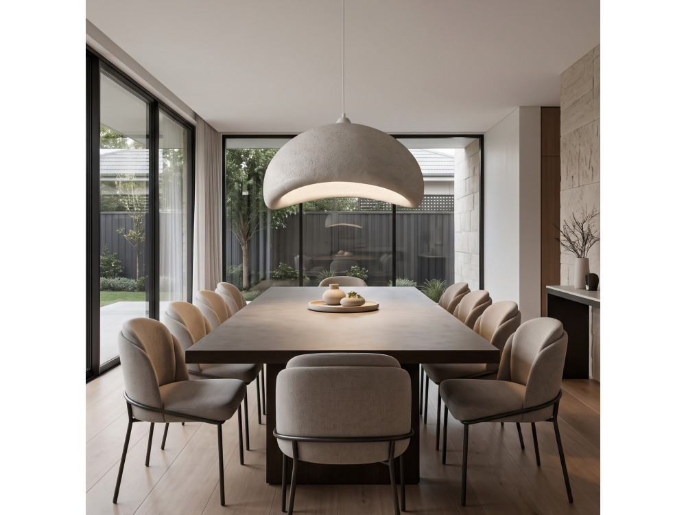 Metalen hanglamp "Vegas" - 64 x 51 cm - Wit