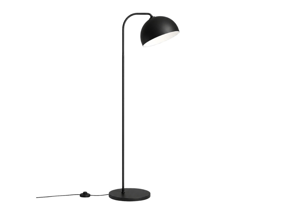 Metalen staande lamp "Yaka" - 51 x 51 cm - Zwart