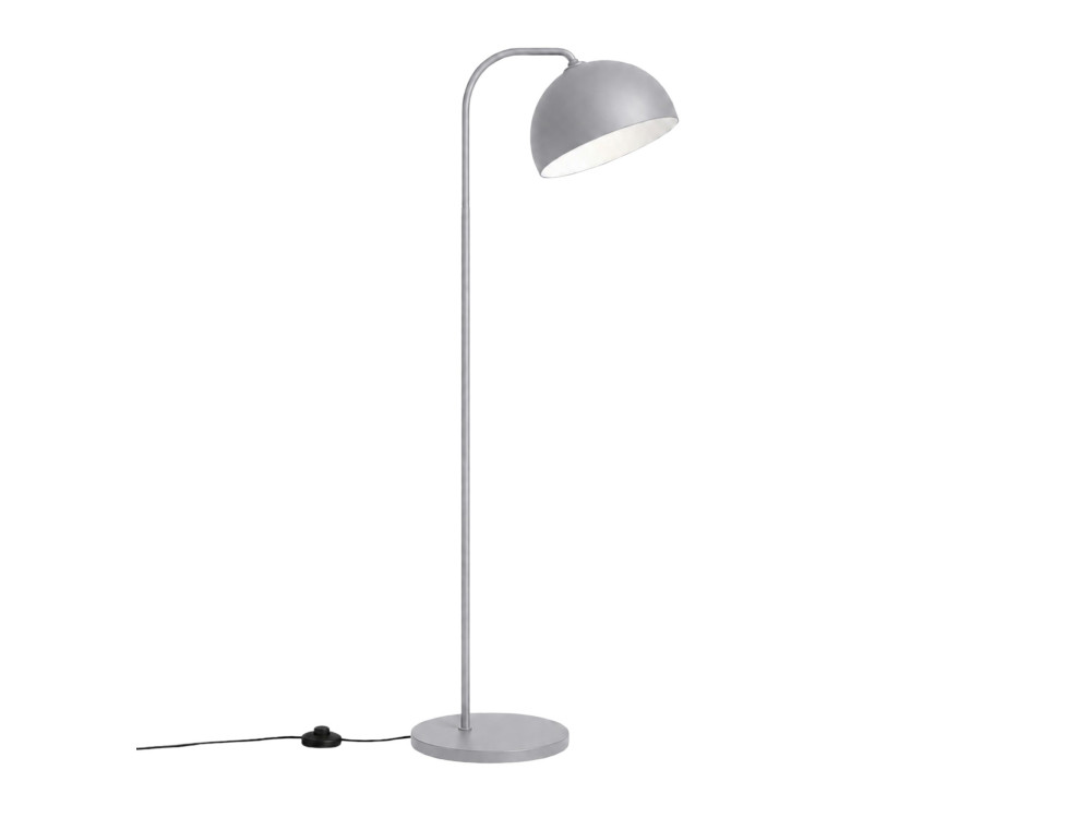 Metalen staande lamp "Yaka" - 51 x 51 cm - Grijs