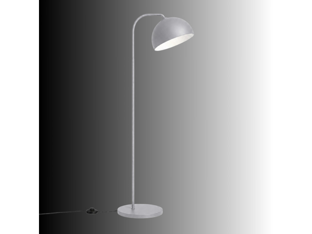 Metalen staande lamp "Yaka" - 51 x 51 cm - Grijs
