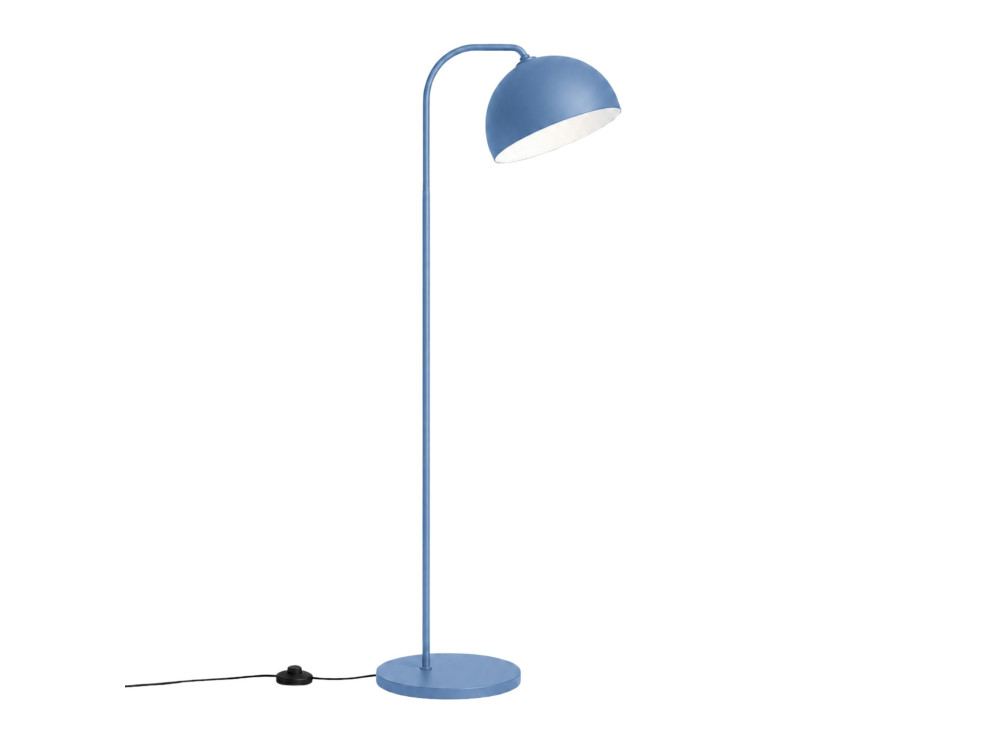 Metalen staande lamp "Yaka" - 51 x 51 cm - Blauw