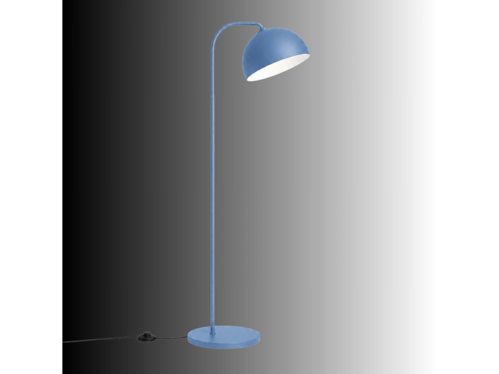 Metalen staande lamp "Yaka" - 51 x 51 cm - Blauw