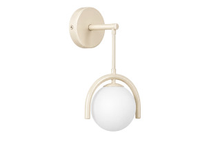 Metalen wandlamp "GEDIK-20445" - 20 x 20 cm - Beige