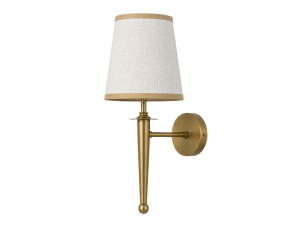 Metalen wandlamp "Milano" - 22 x 22 cm - Beige
