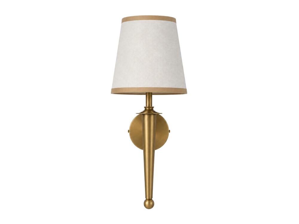 Metalen wandlamp "Milano" - 22 x 22 cm - Beige