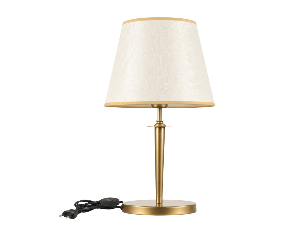 Metalen tafellamp "Milano" - 31 x 31 cm - Beige