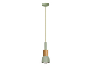 Metalen hanglamp "Elwood" - 10 x 25 cm - Groen