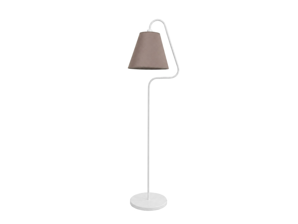 Metalen staande lamp "Altur" - 45 x 35 x 162 cm - Wit