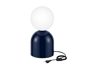 Metalen tafellamp "Pupa" - 14 x 14 x 25 cm - Blauw