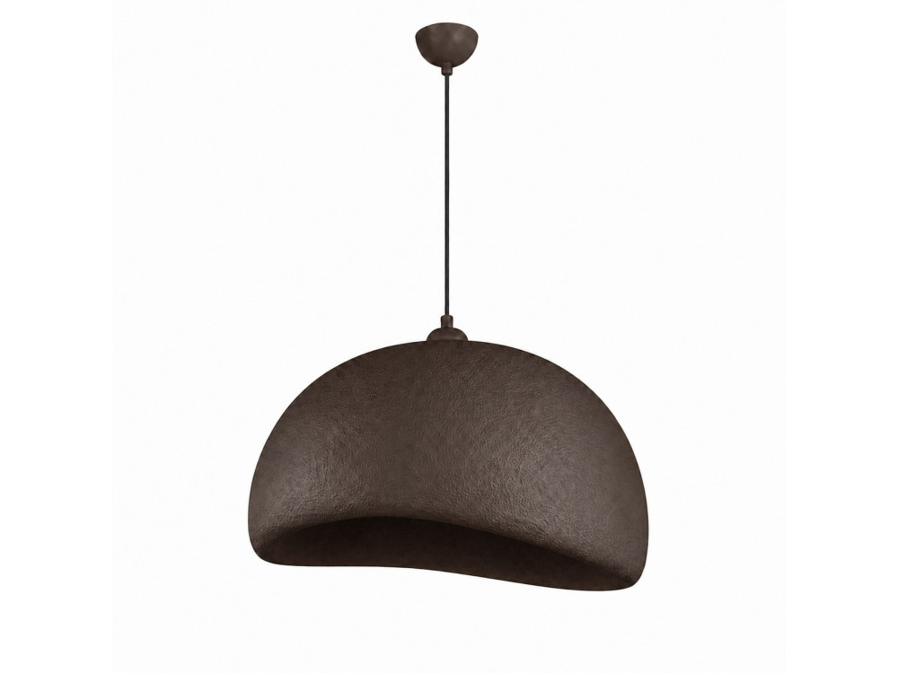 Metalen hanglamp "Beta" - 50 x 40 cm - Bruin