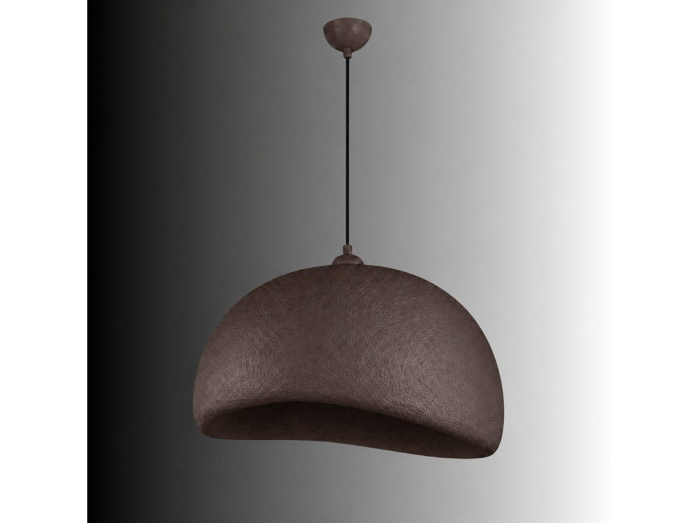 Metalen hanglamp "Beta" - 50 x 40 cm - Bruin