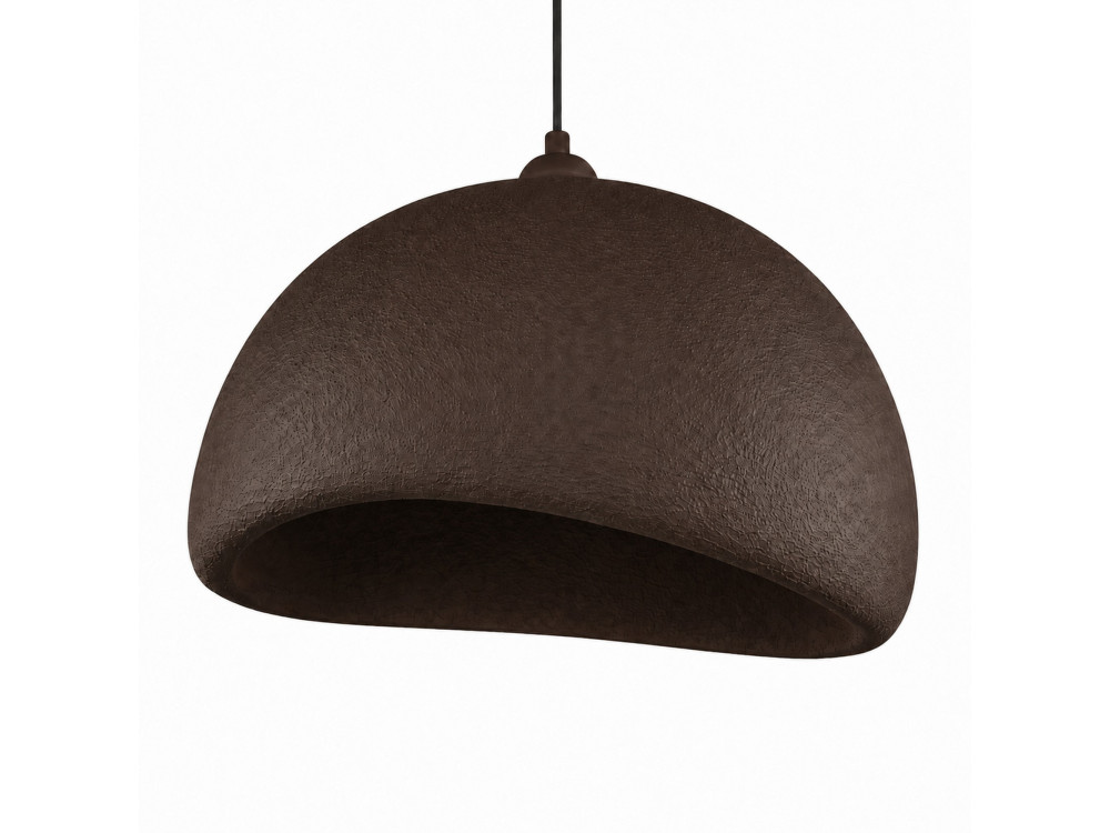 Metalen hanglamp "Beta" - 50 x 40 cm - Bruin