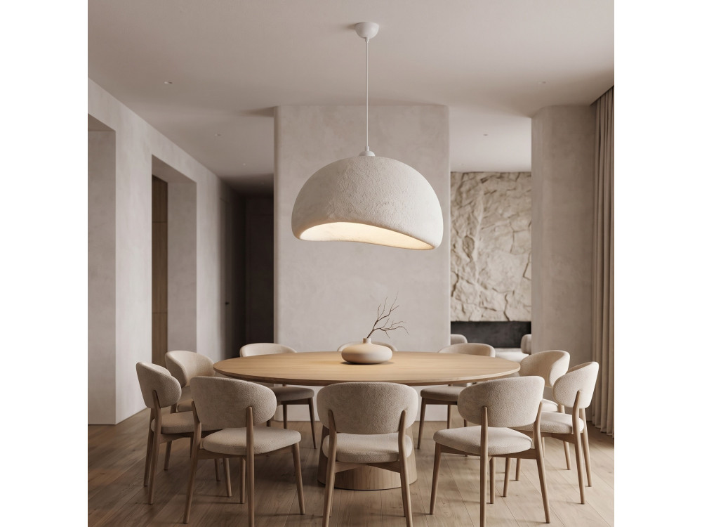Metalen hanglamp "Beta" - 50 x 40 cm - Wit