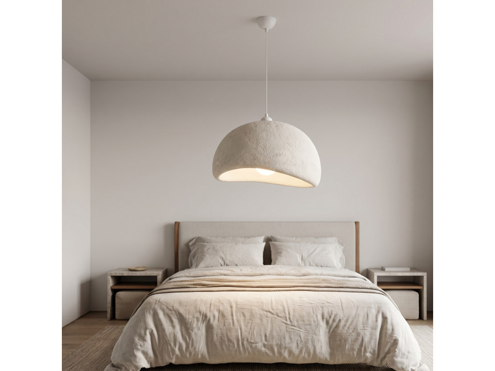 Metalen hanglamp "Beta" - 50 x 40 cm - Wit