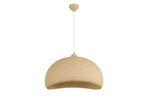 Metalen hanglamp "Beta" - 40 x 32 cm - Beige