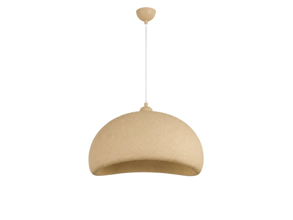 Metalen hanglamp "Beta" - 40 x 32 cm - Beige