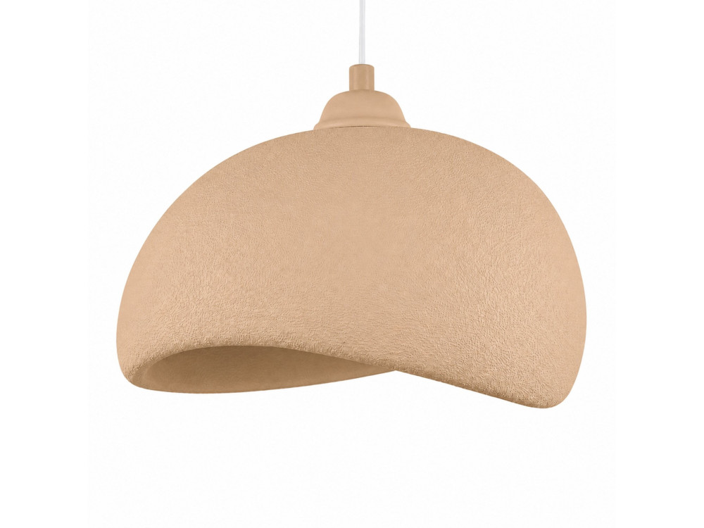 Metalen hanglamp "Beta" - 40 x 32 cm - Beige