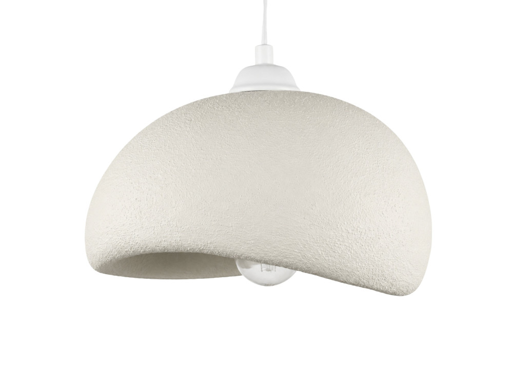 Metalen hanglamp "Beta" - 30 x 24 cm - Wit