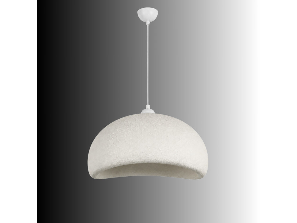 Metalen hanglamp "Beta" - 40 x 32 cm - Wit