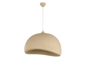 Metalen hanglamp "Beta" - 50 x 40 cm - Beige