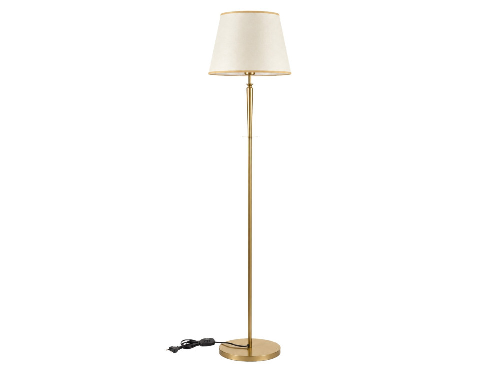 Metalen staande lamp "Milano" - 40 x 40 cm - Beige