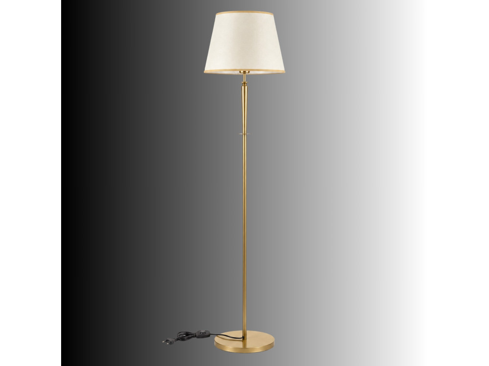 Metalen staande lamp "Milano" - 40 x 40 cm - Beige
