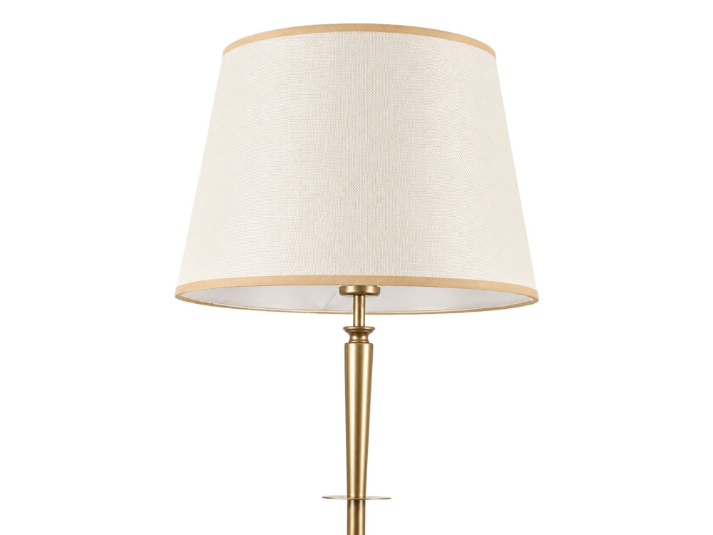 Metalen staande lamp "Milano" - 40 x 40 cm - Beige
