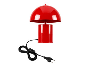 Metalen tafellamp "Pera" - 26 x 26 cm - Rood