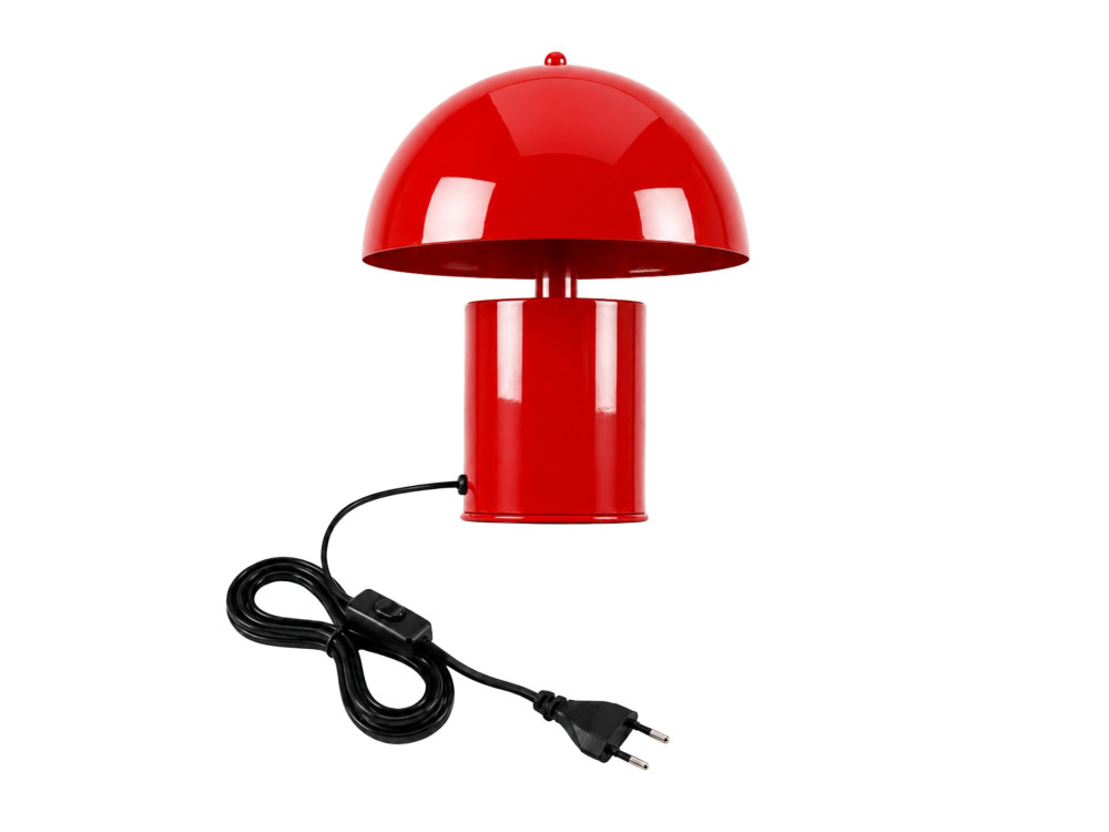 Metalen tafellamp "Pera" - 26 x 26 cm - Rood