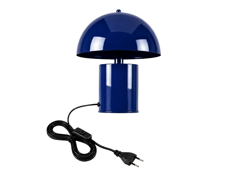 Metalen tafellamp "Pera" - 26 x 26 cm - Marineblauw