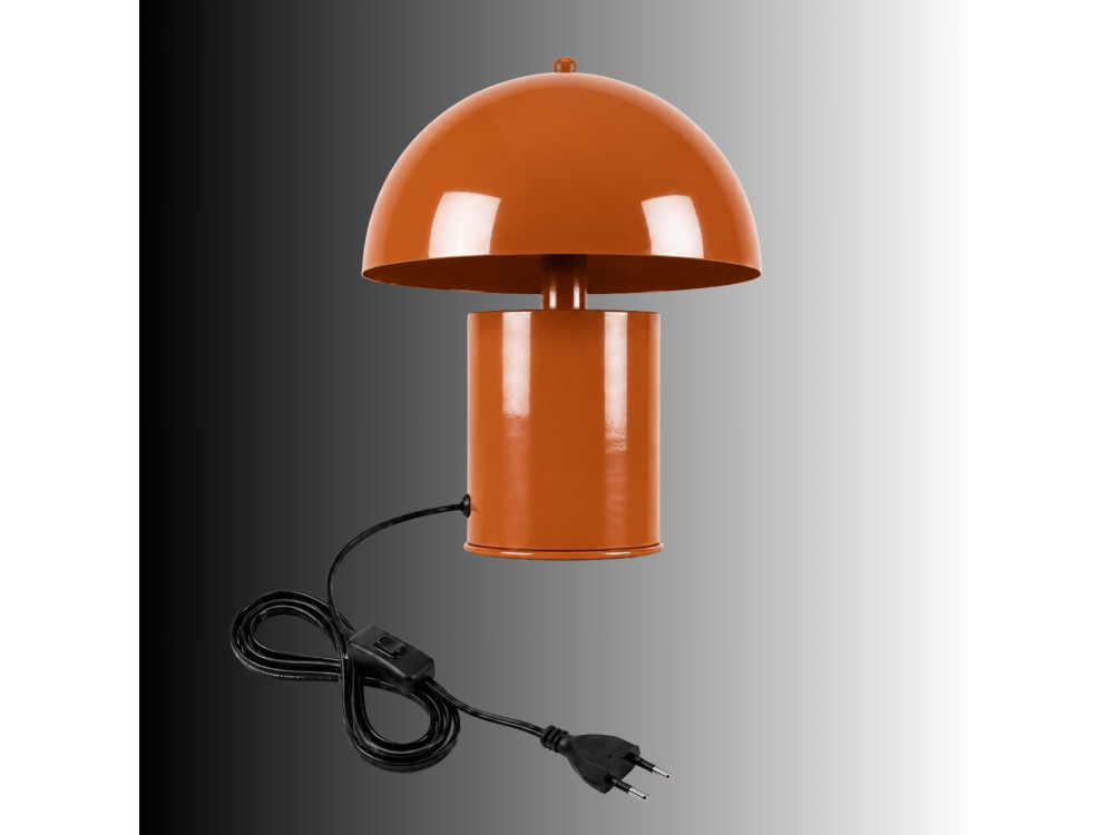 Metalen tafellamp "Pera" - 26 x 26 cm - Oranje