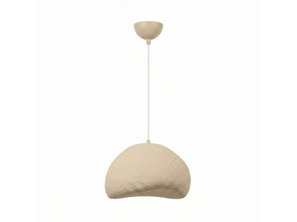 Metalen hanglamp "Loval" - 50 x 44 cm - Beige