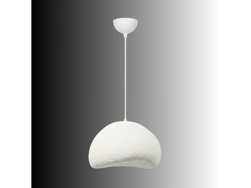 Metalen hanglamp "Loval" - 50 x 44 cm - Wit