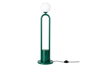 Metalen staande lamp "Loop" - 30 x 30 cm - Groen