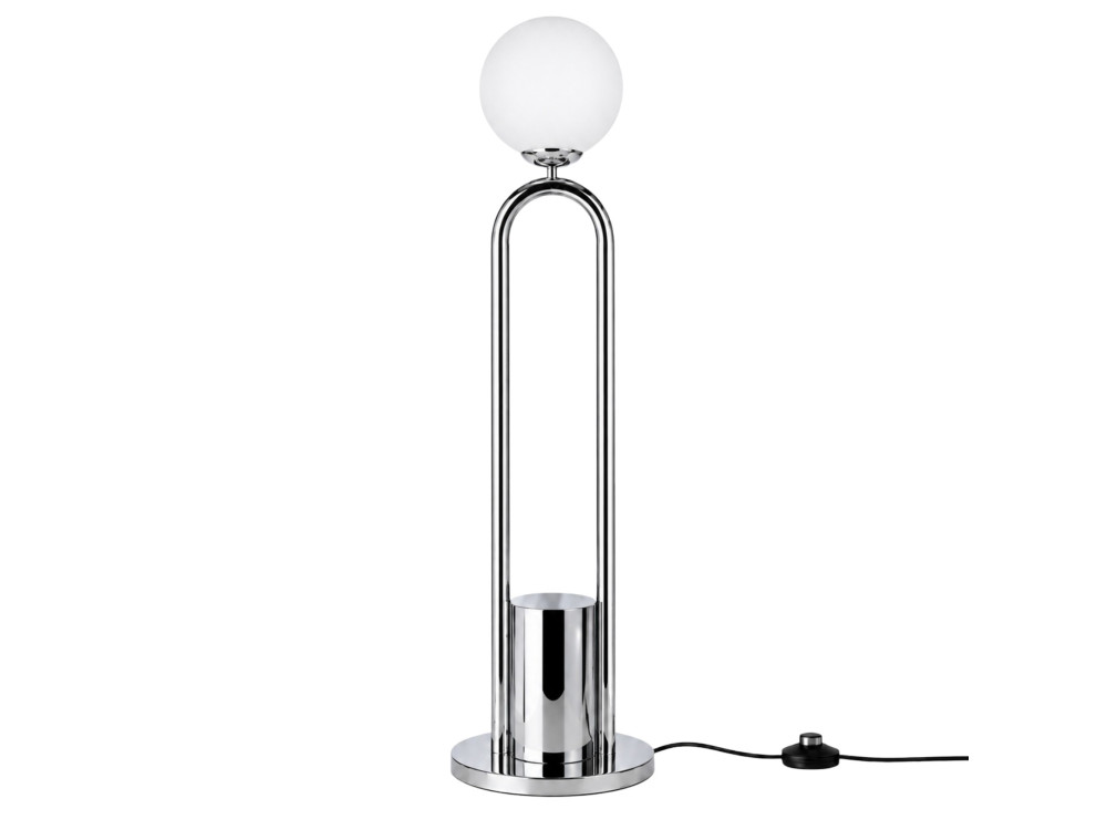 Metalen staande lamp "Loop" - 30 x 30 cm - Grijs