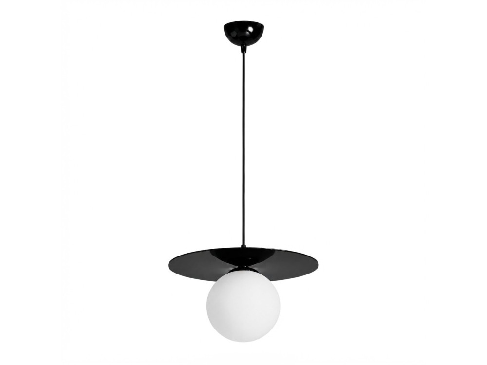 Metalen hanglamp "Vesper" - 40 x 40 cm - Zwart