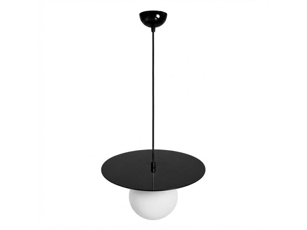 Metalen hanglamp "Vesper" - 40 x 40 cm - Zwart