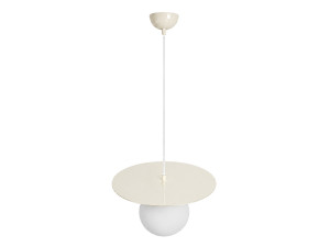 Metalen hanglamp "Vesper" - 40 x 40 cm - Beige