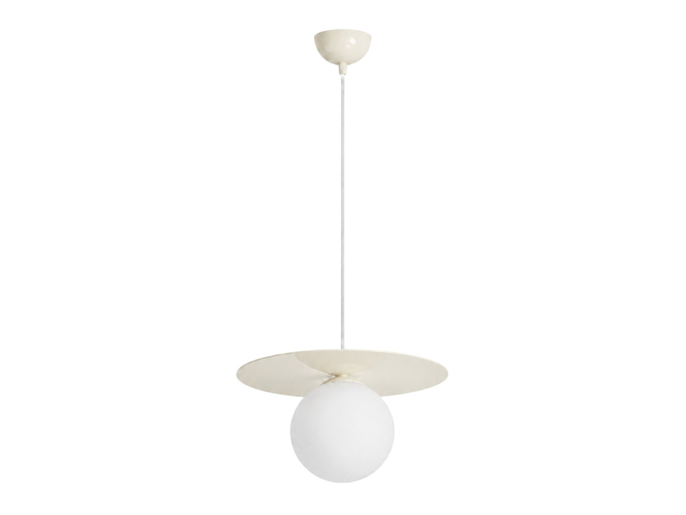 Metalen hanglamp "Vesper" - 40 x 40 cm - Beige